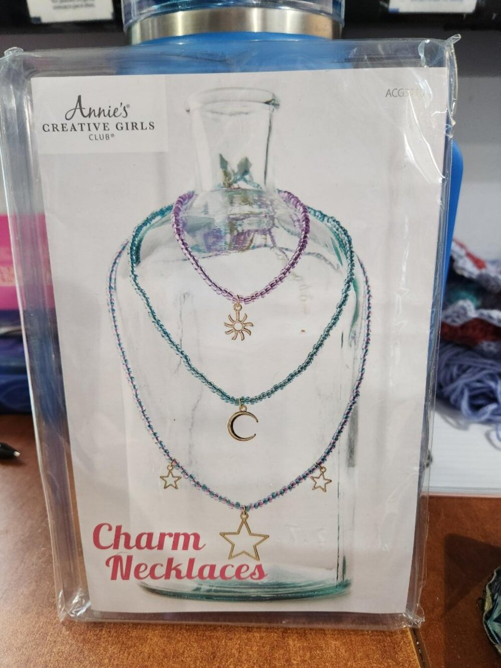 New Sealed Annie's Creative Girls Club Charm Necklace Jewelry Making Kit